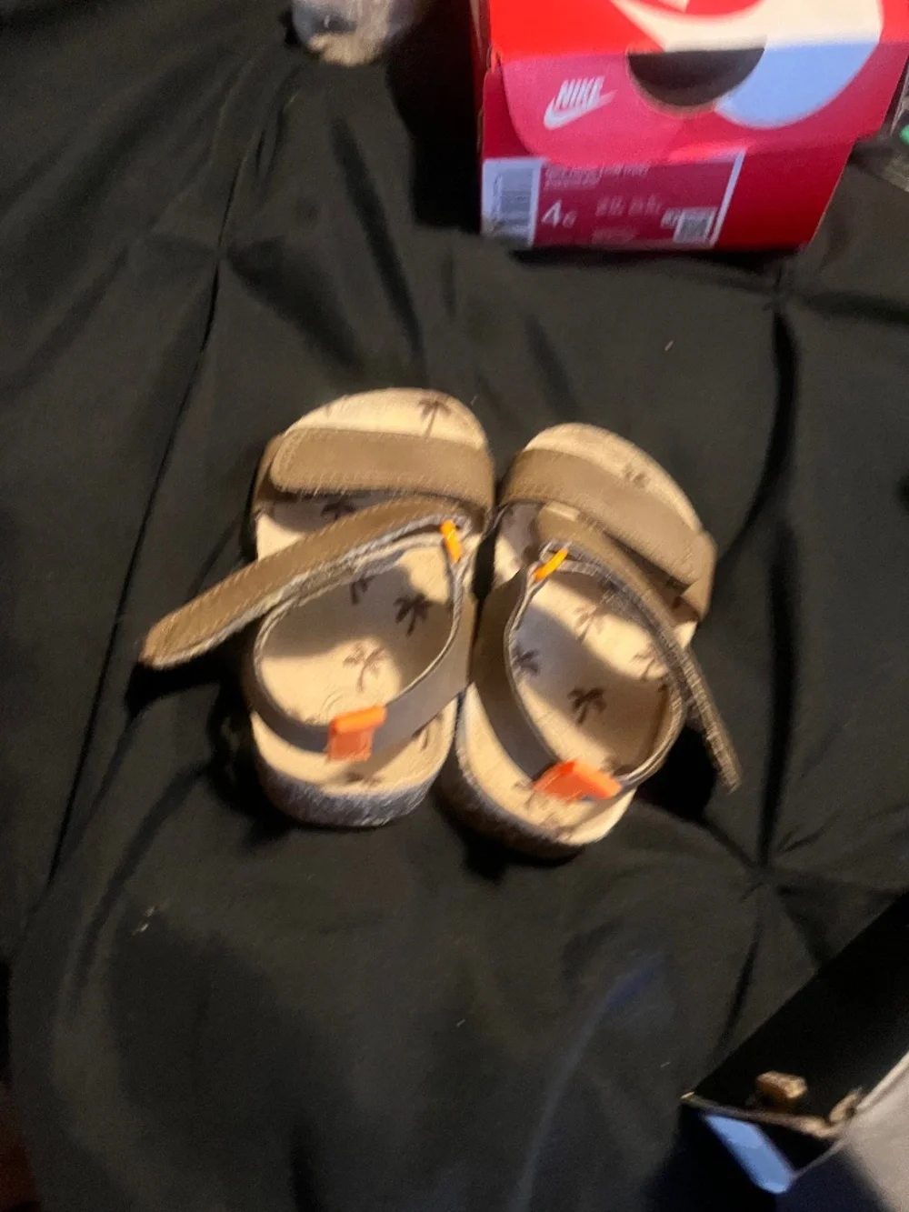 Brown sandals